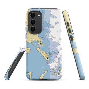 Crystal Cove Marina (Winthrop, MA) NOAA Chart Samsung Phone Case