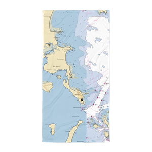 Crystal Cove Marina (Winthrop, MA) NOAA Chart Towel