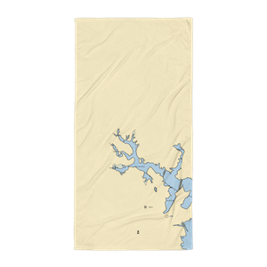 Danversport Public Boat Ramp (Danvers, MA) NOAA Chart Towel