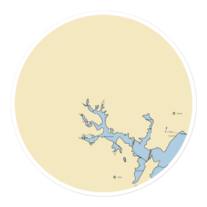 Danversport Public Boat Ramp (Danvers, MA) NOAA Chart Sticker