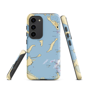 Boston Harbor Islands: Spectacle Island (Boston, MA) NOAA Chart Samsung Phone Case