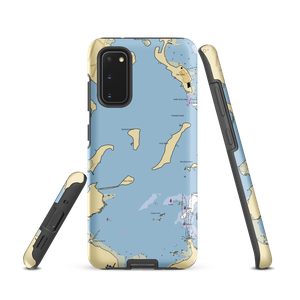 Boston Harbor Islands: Spectacle Island (Boston, MA) NOAA Chart Samsung Phone Case