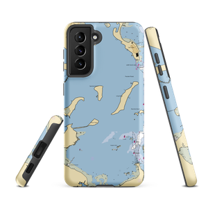 Boston Harbor Islands: Spectacle Island (Boston, MA) NOAA Chart Samsung Phone Case