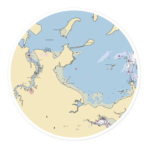 Wollaston Yacht Club (Quincy, MA) NOAA Chart Sticker