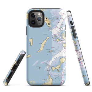 Rainford Island (Boston, MA) NOAA Chart  Tough iPhone Case