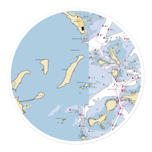 Rainford Island (Boston, MA) NOAA Chart Sticker