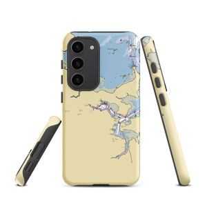 Town River Marina (Quincy, MA) NOAA Chart Samsung Phone Case