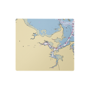 Captain's Cove Marina (Quincy, MA) NOAA Chart  Gaming Mouse Pad