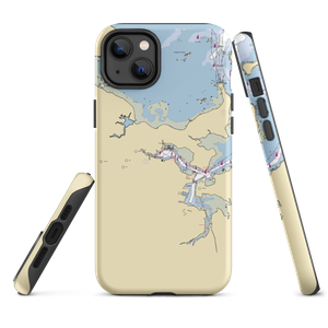 Clipper Marina (Quincy, MA) NOAA Chart  Tough iPhone Case