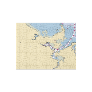 Clipper Marina (Quincy, MA) NOAA Chart Jigsaw Puzzle