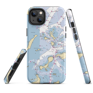 Gallops Island (Boston, MA) NOAA Chart  Tough iPhone Case