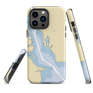 Lighthouse Marina (Riverside, RI) NOAA Chart  Tough iPhone Case