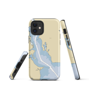 Lighthouse Marina (Riverside, RI) NOAA Chart  Tough iPhone Case