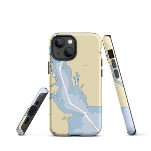 Lighthouse Marina (Riverside, RI) NOAA Chart  Tough iPhone Case