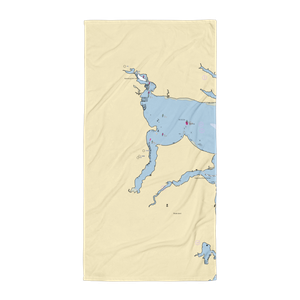 Prime Marina / Greenwich Cove (East Greenwich, RI) NOAA Chart Towel