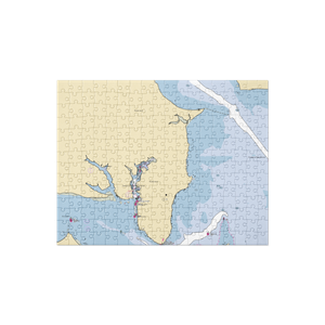 Bay Marina Inc (Warwick, RI) NOAA Chart Jigsaw Puzzle