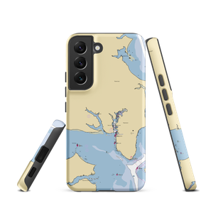 Safe Harbor Greenwich Bay (Warwick, RI) NOAA Chart Samsung Phone Case