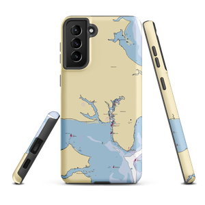 Safe Harbor Greenwich Bay (Warwick, RI) NOAA Chart Samsung Phone Case