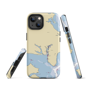 Safe Harbor Greenwich Bay (Warwick, RI) NOAA Chart  Tough iPhone Case