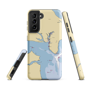 Bela Vista Marina (Warwick, RI) NOAA Chart Samsung Phone Case