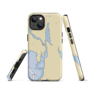 Stanley's Boat Yard (Barrington, RI) NOAA Chart  Tough iPhone Case