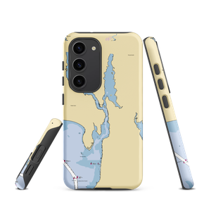 Barrington Yacht Club (Prudence Island, RI) NOAA Chart Samsung Phone Case