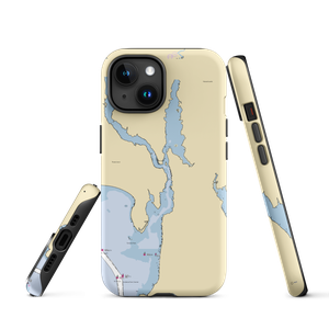 Barrington Yacht Club (Prudence Island, RI) NOAA Chart  Tough iPhone Case