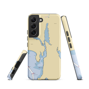 Ginalskis Boat Yard (Prudence Island, RI) NOAA Chart Samsung Phone Case