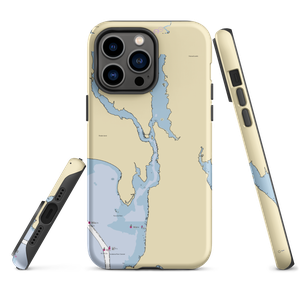 Ginalskis Boat Yard (Prudence Island, RI) NOAA Chart  Tough iPhone Case