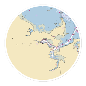 MarineMax Boston (Weymouth, MA) NOAA Chart Sticker