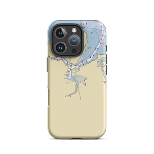 Metropolitan Yacht Club (Weymouth, MA) NOAA Chart  Tough iPhone Case