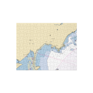 Swampscott Harbormaster (Lynn, MA) NOAA Chart Jigsaw Puzzle