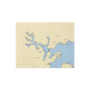 McCabe Marina and Recreation Area (Salem, MA) NOAA Chart Jigsaw Puzzle