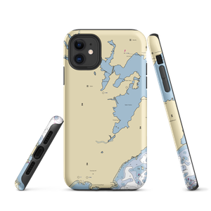 Fred J. Dion Yacht Yard (Salem, MA) NOAA Chart  Tough iPhone Case