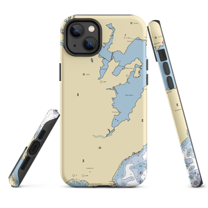 Fred J. Dion Yacht Yard (Salem, MA) NOAA Chart  Tough iPhone Case