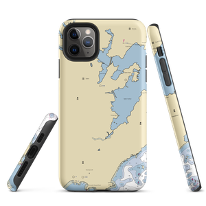 Fred J. Dion Yacht Yard (Salem, MA) NOAA Chart  Tough iPhone Case