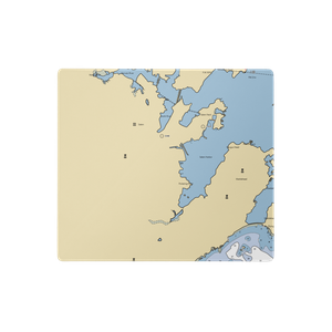 Fred J. Dion Yacht Yard (Salem, MA) NOAA Chart  Gaming Mouse Pad