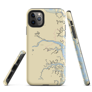 Riverfront Marina (Newbury, MA) NOAA Chart  Tough iPhone Case