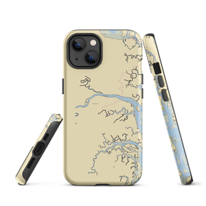 Riverfront Marina (Newbury, MA) NOAA Chart  Tough iPhone Case