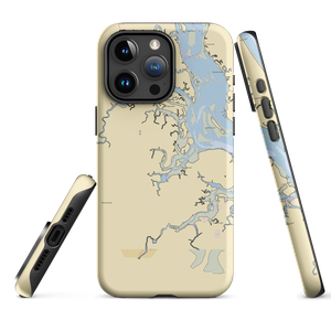 Greens Point Boatyard (Ipswich, MA) NOAA Chart  Tough iPhone Case