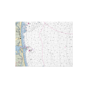 Windward Yacht Yard (Newburyport, MA) NOAA Chart Jigsaw Puzzle