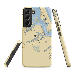 Little Neck Wharf (Ipswich, MA) NOAA Chart Samsung Phone Case