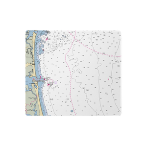 Hudson's Outboard (Salisbury, MA) NOAA Chart  Gaming Mouse Pad