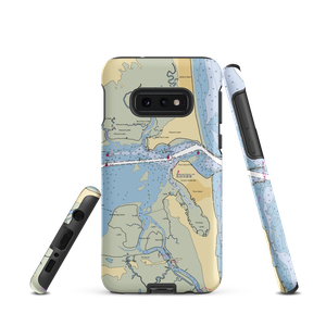 Captain's Fishing Parties (Newburyport, MA) NOAA Chart Samsung Phone Case