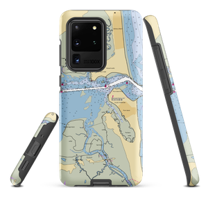 Captain's Fishing Parties (Newburyport, MA) NOAA Chart Samsung Phone Case