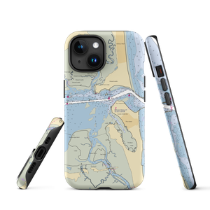 Captain's Fishing Parties (Newburyport, MA) NOAA Chart  Tough iPhone Case