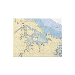 Essex Harbormaster (Essex, MA) NOAA Chart Jigsaw Puzzle