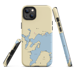 Jubilee Yacht Club (Beverly, MA) NOAA Chart  Tough iPhone Case