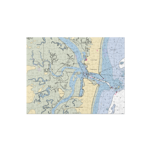 Hampton State Marina (Seabrook, NH) NOAA Chart Jigsaw Puzzle