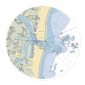 Waters Edge Yacht Club (Seabrook, NH) NOAA Chart Sticker